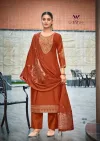 Veda Vol 2 By Woodee Viscose Gadhwal Kurti With Bottom Dupatta
